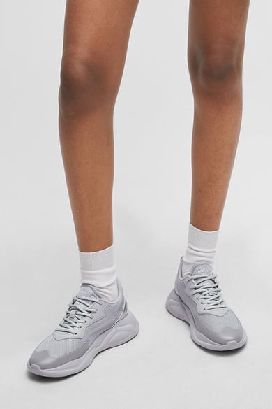 ΠΑΠΟΥΤΣΙΑ SNEAKERS HUGO - 040 ΓΚΡΙ